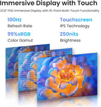 Lenovo 24ARR9 Ryzen 5 AIO Desktop Touchscreen