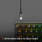 SteelSeries 64820 Apex Pro Mini HyperMagnetic Gaming Keyboard