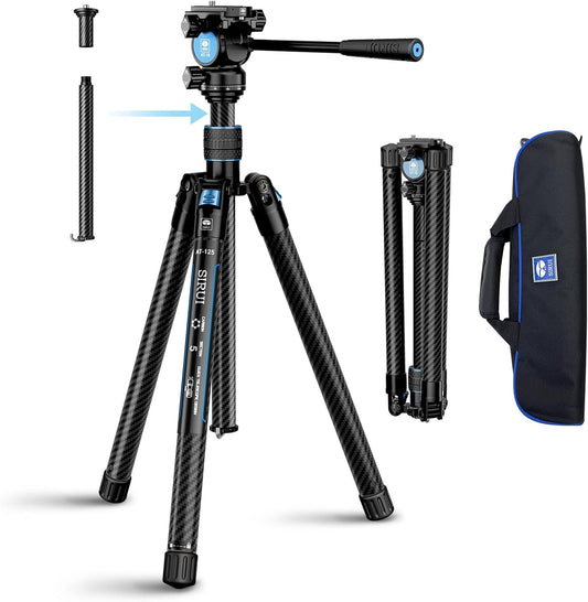 Sirui Traveler X Carbon Fiber Tripod Fluid Head