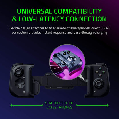 Razer Kishi Mobile Type C Android Game Controller Renewed