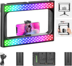 Neewer 10100582 RGB LED Ring Light Selfie - Video Stabilizer