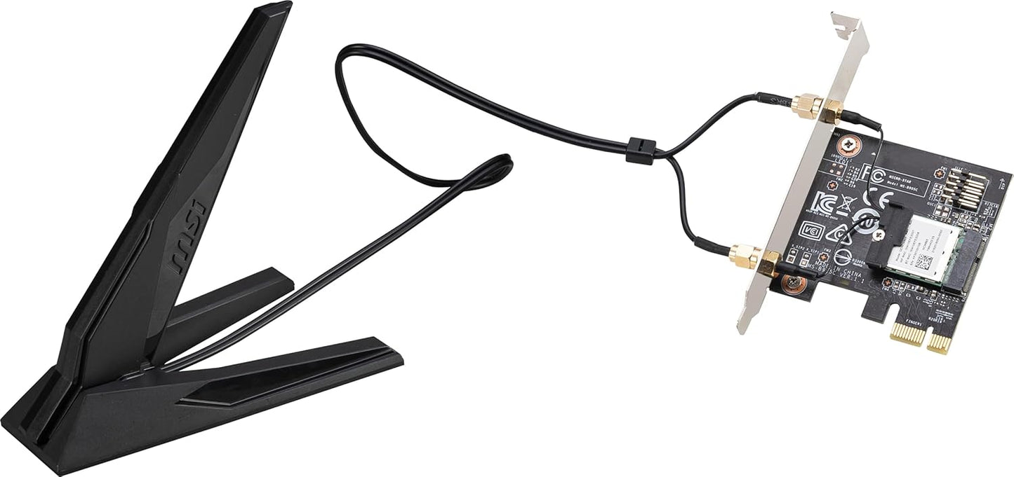 MSI NCM865 Herald-BE Wi-Fi 7 PCIe Adapter