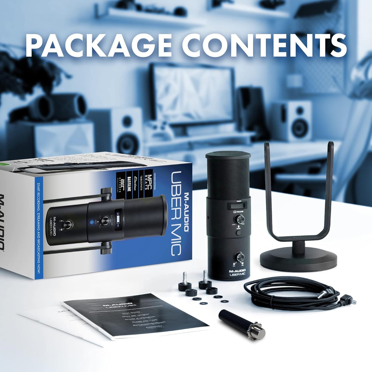 M-Audio Uber Mic Professional USB Condenser Microphone