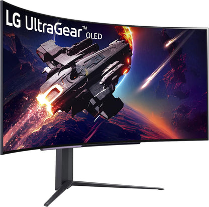 LG 45GR95QE-B.AEU 45" UltraGear 240Hz Curved OLED Gaming Monitor