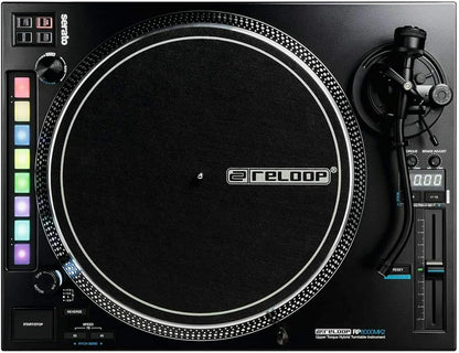 Reloop RP-8000 MK2 Advanced Hybrid MIDI Turntable Bundle