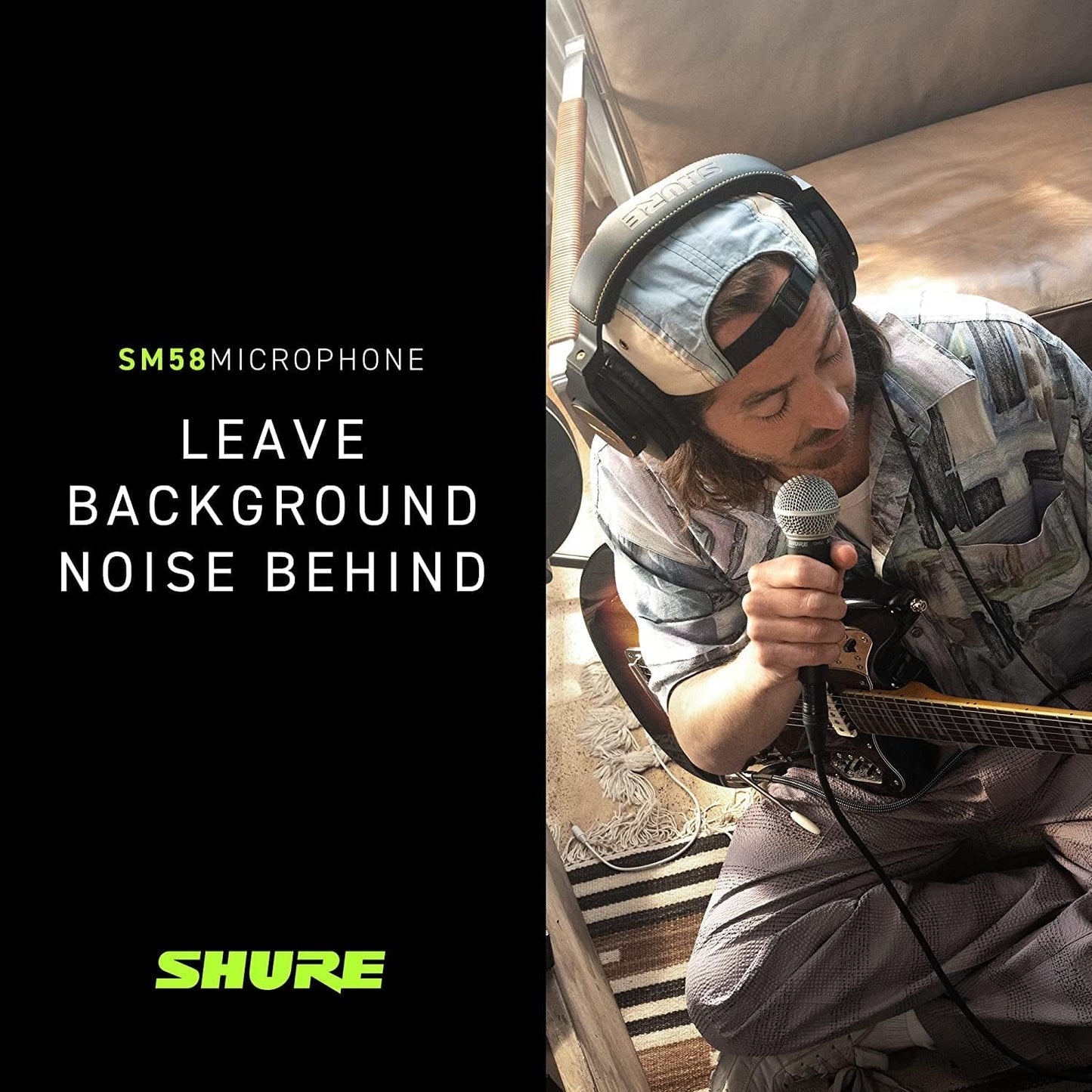 Shure SM58-CN XLR Dynamic Vocal Microphone with Cable