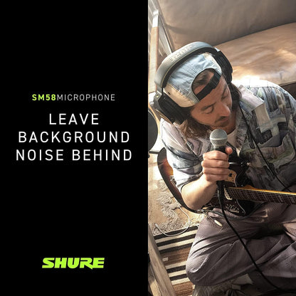 Shure SM58-CN BTS Pro Vocal Microphone Performance Kit