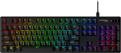 HyperX 519P1AA#ABA PBT Black Keycap Set - 104 Keys