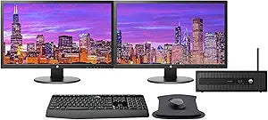 HP ProDesk 600 G1 SFF i5 8GB 256GB SSD Dual Monitor Renewed