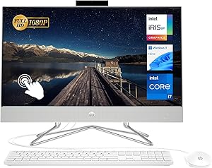 HP 24-dp1056qe-AIO 23.8" Touchscreen All-in-One Desktop