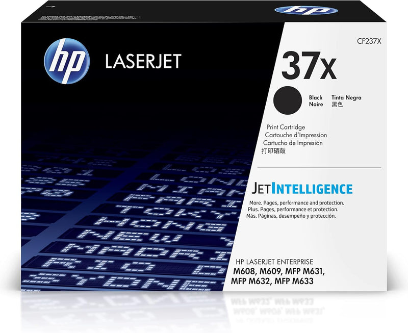 HP CF237X 37X Black High Yield LaserJet Toner Cartridge — main product image