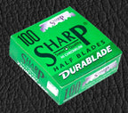 Sharp SHARP-100B Hi-Chromium Barber Razor Blades 100pk