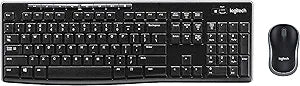 Logitech MK270-RB Wireless Keyboard & Mouse Combo (Renewed)