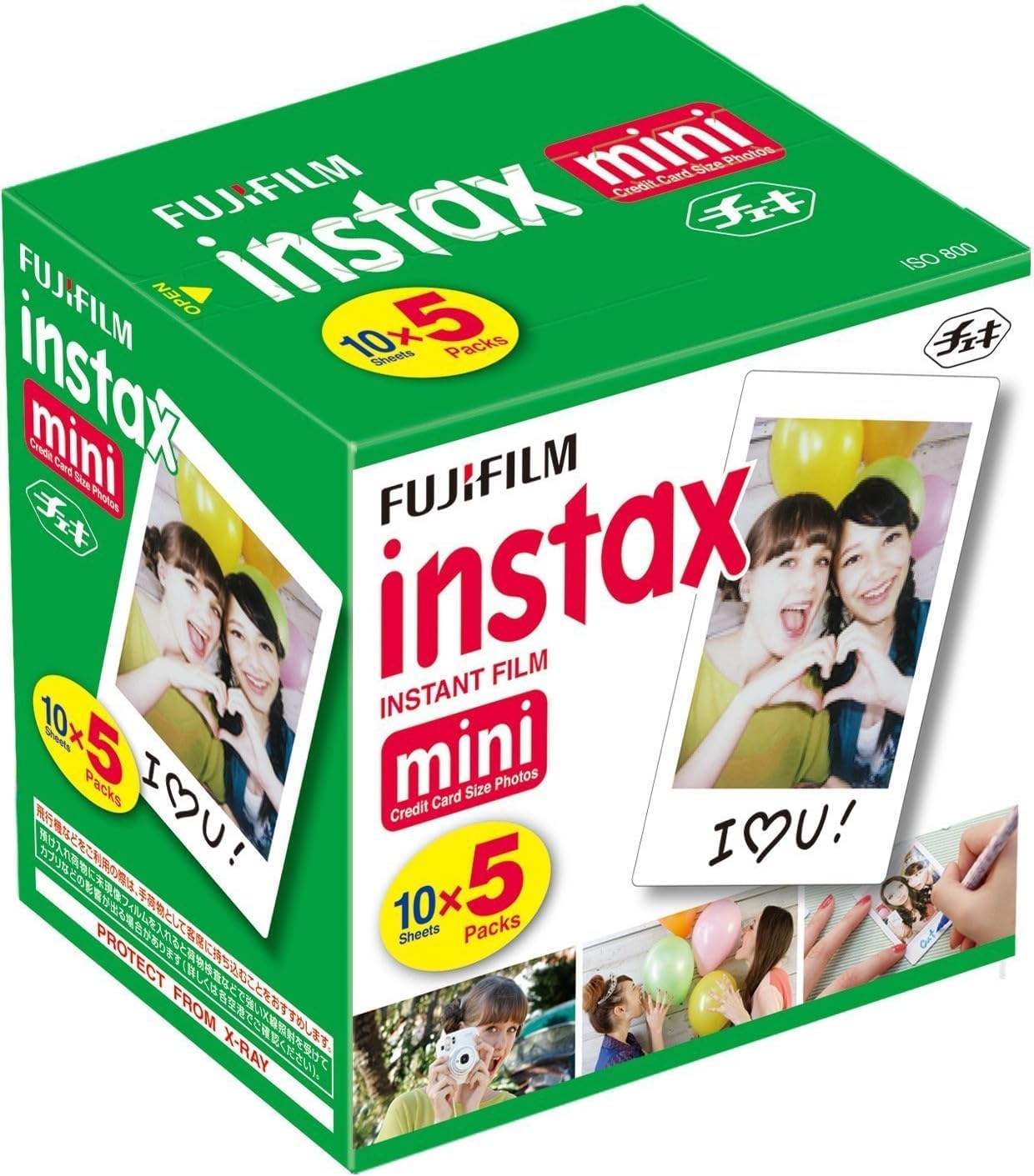 Fujifilm FBA_MAIN-567889 Instax Mini Film 50 Sheets