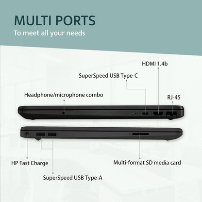 HP HP 15.6" Student Laptop - Pentium, 16GB RAM, 1TB SSD - Renewed