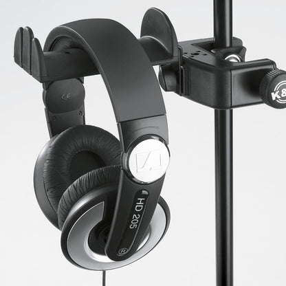 K&M 16085.000.55 Universal Headphone Holder Black
