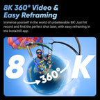 Insta360 X4 CINSABMA 8K Waterproof Action Camera Bundle
