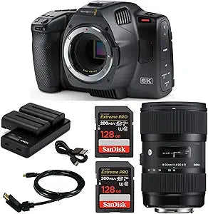 Blackmagic Design Pocket Cinema 6K G2 Camera Bundle