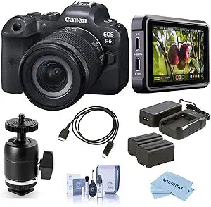Canon EOS R6 - Mirrorless Camera with RF 24-105mm Lens Bundle