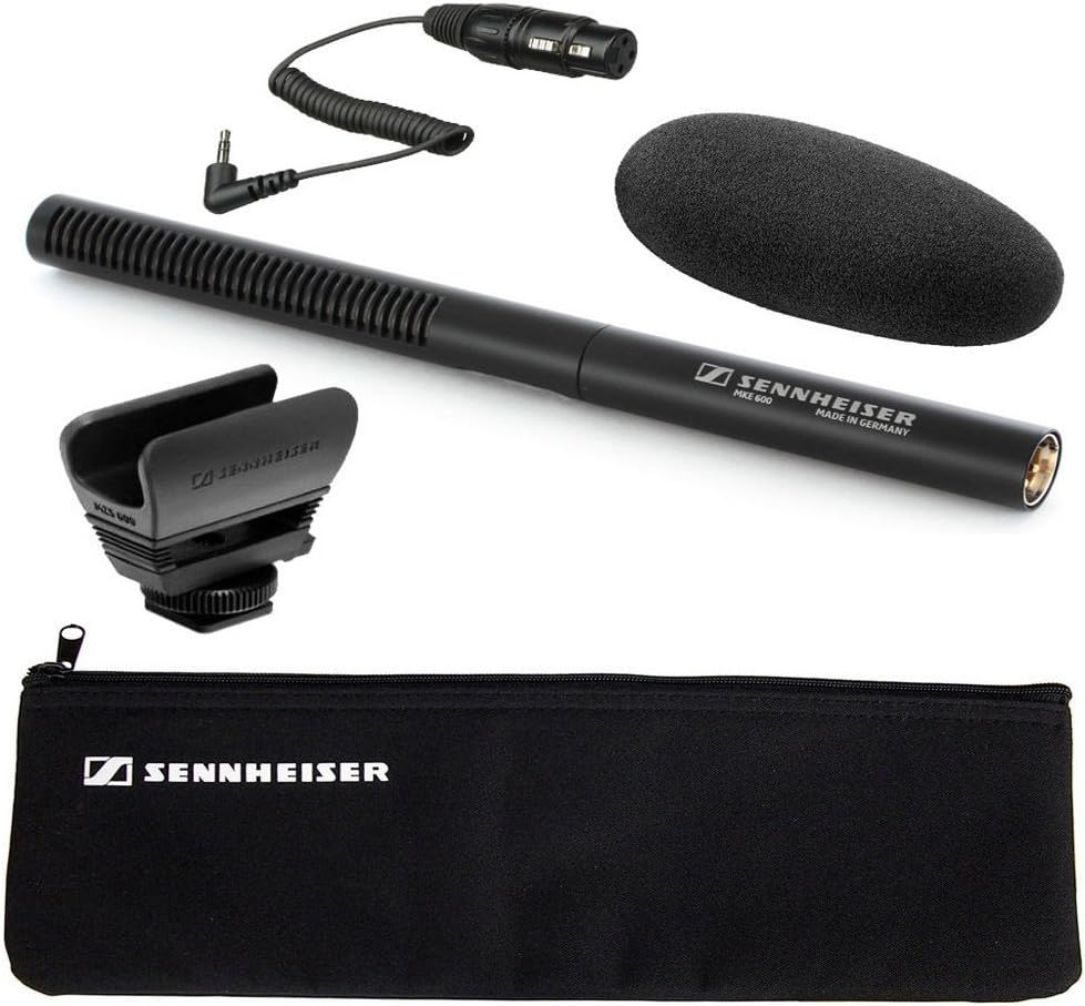 Sennheiser MKE 600 Shotgun Microphone & Cable