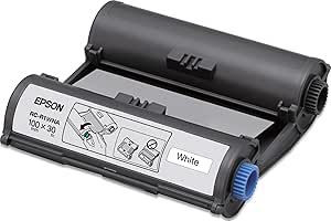 Epson C53S635002 RC-R1WNA White Print Ribbon — main product image