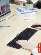 Lenovo GX30M39606 300 USB Wired Keyboard and Mouse Combo