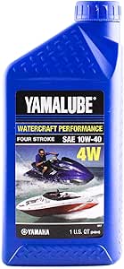 Yamaha Yamalube LUB-10W40-WV-12 Watercraft 4-Stroke Engine Oil — main product image