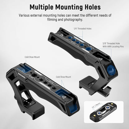 Neewer CA008 Camera Top Handle NATO Rail Kit