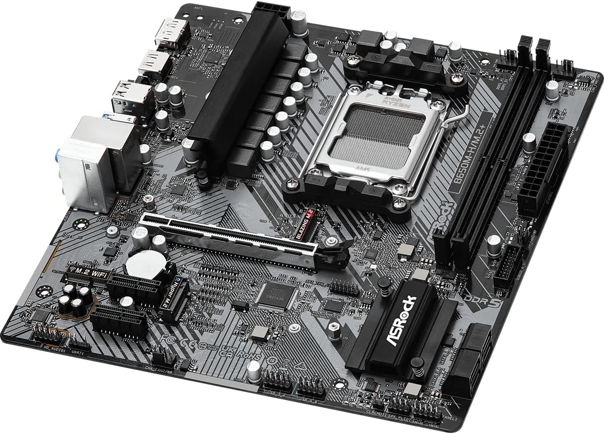 ASRock B650M-HM2 Motherboard DDR5 Ryzen 7000 Series