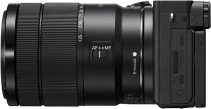 Sony E12SNILCE6600MB a6600 18-135mm Lens Bundle