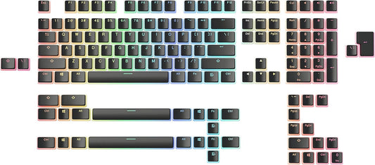 Glorious GLO-KC-AURA2-B Aura V2 Black PBT Pudding Keycaps