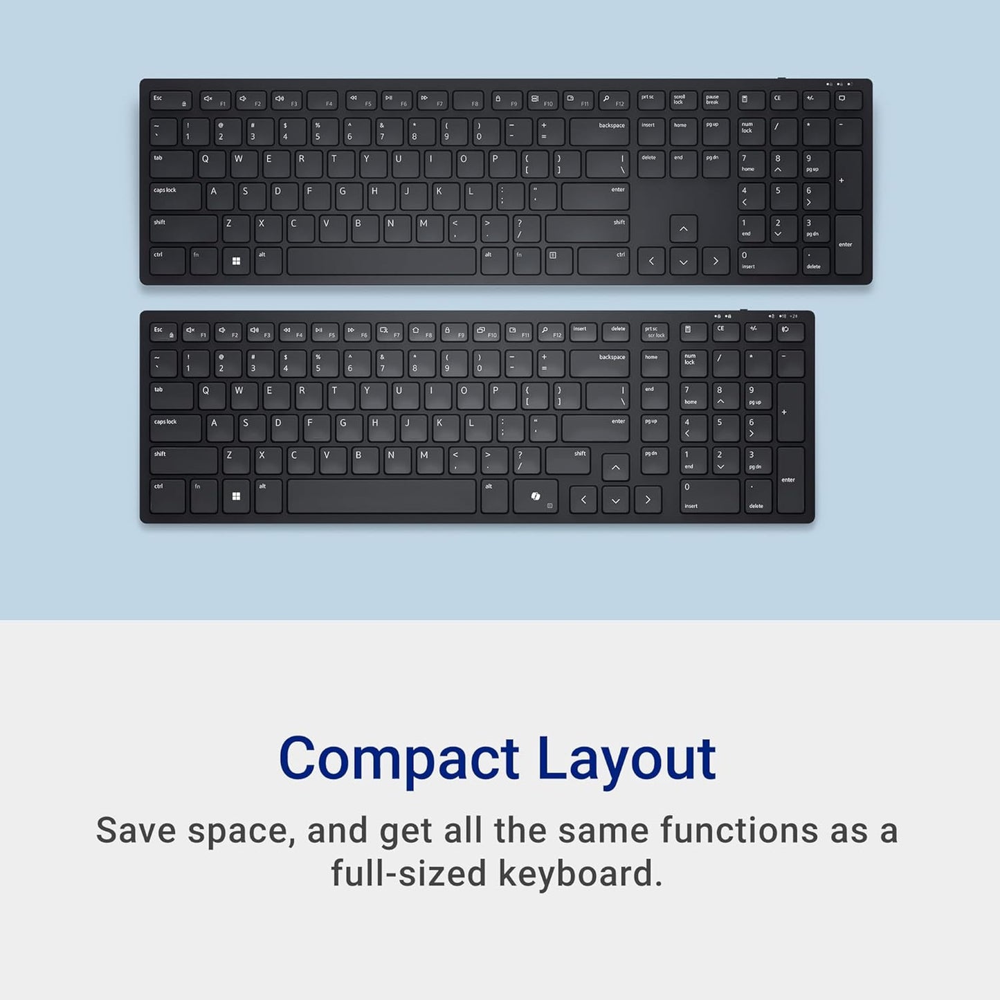 Dell KM5221W Pro Wireless Keyboard and Mouse Combo