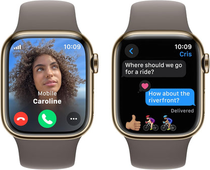 Apple Watch Series 9 GPS + Cellular 41mm Gold