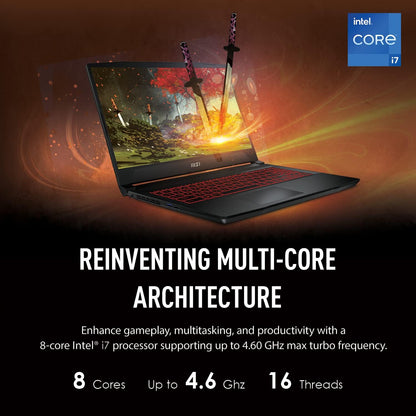 MSI Katana GF66 i7 RTX 3060 Gaming Laptop