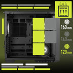 MSI MAG PANO 100R PZ Mid-Tower Gaming Case