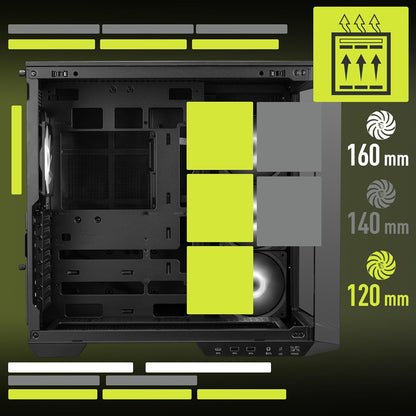MSI MAG PANO 100R PZ Mid-Tower Gaming Case