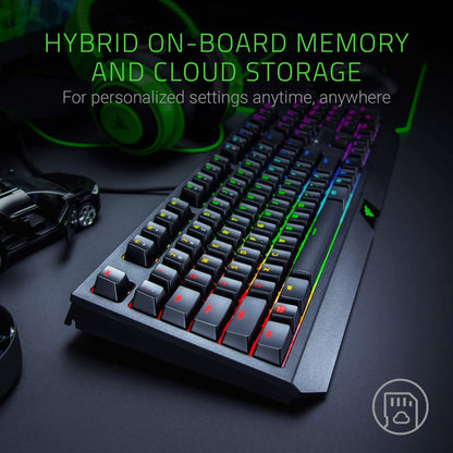 Razer RZ03-02860200-R3U1 BlackWidow Green Switch Gaming Keyboard