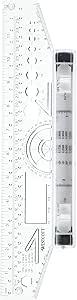 Westcott ROL-12 12-Inch Rolling Ruler