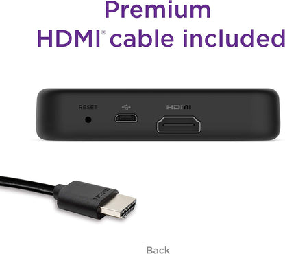 Roku Premiere 3920R 4K/HDR Streaming Media Player