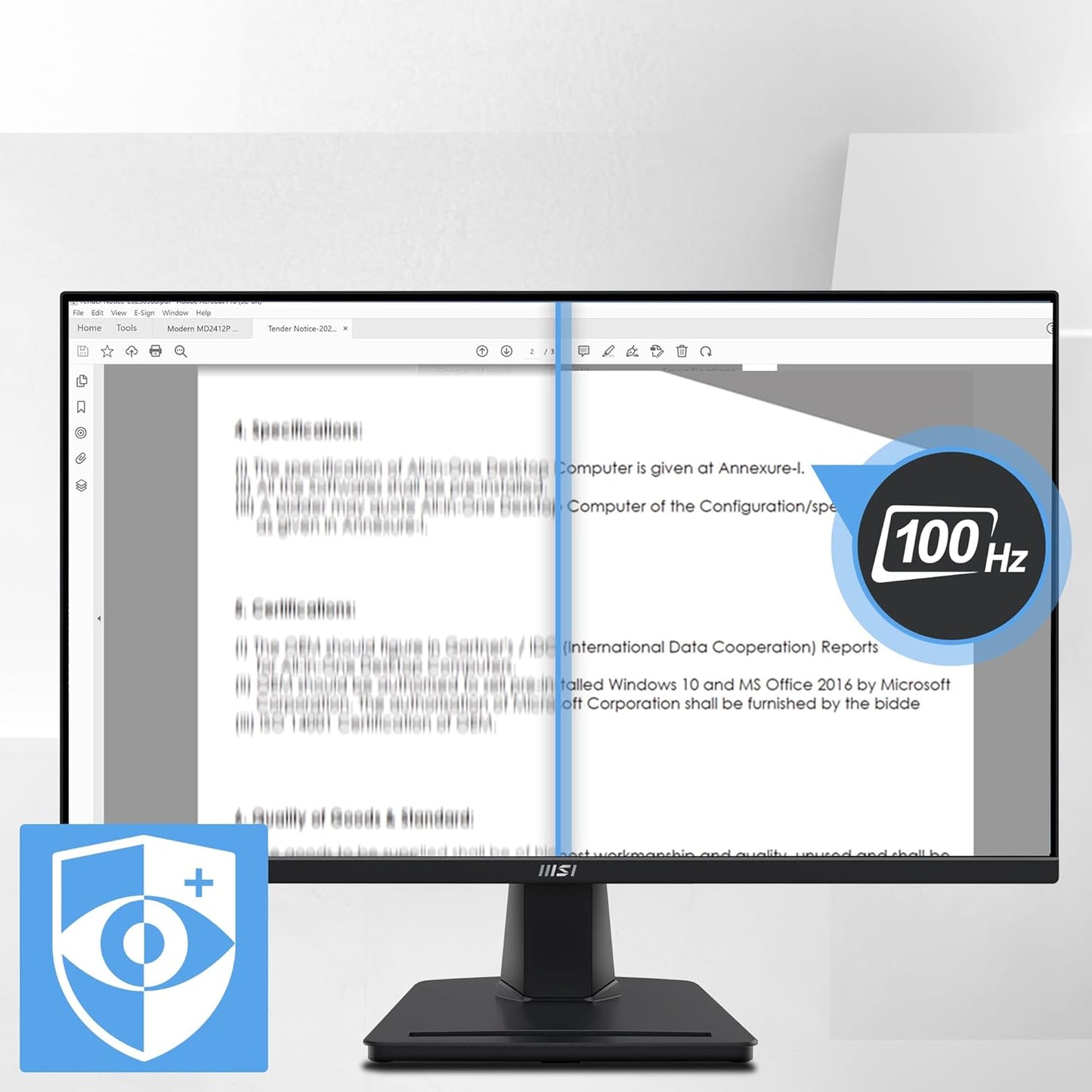 MSI PROMP275Q 27" WQHD 100Hz IPS Monitor