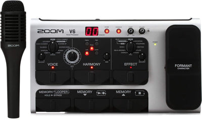 Zoom V6 Vocal Effects Processor with SGV-6 Mic