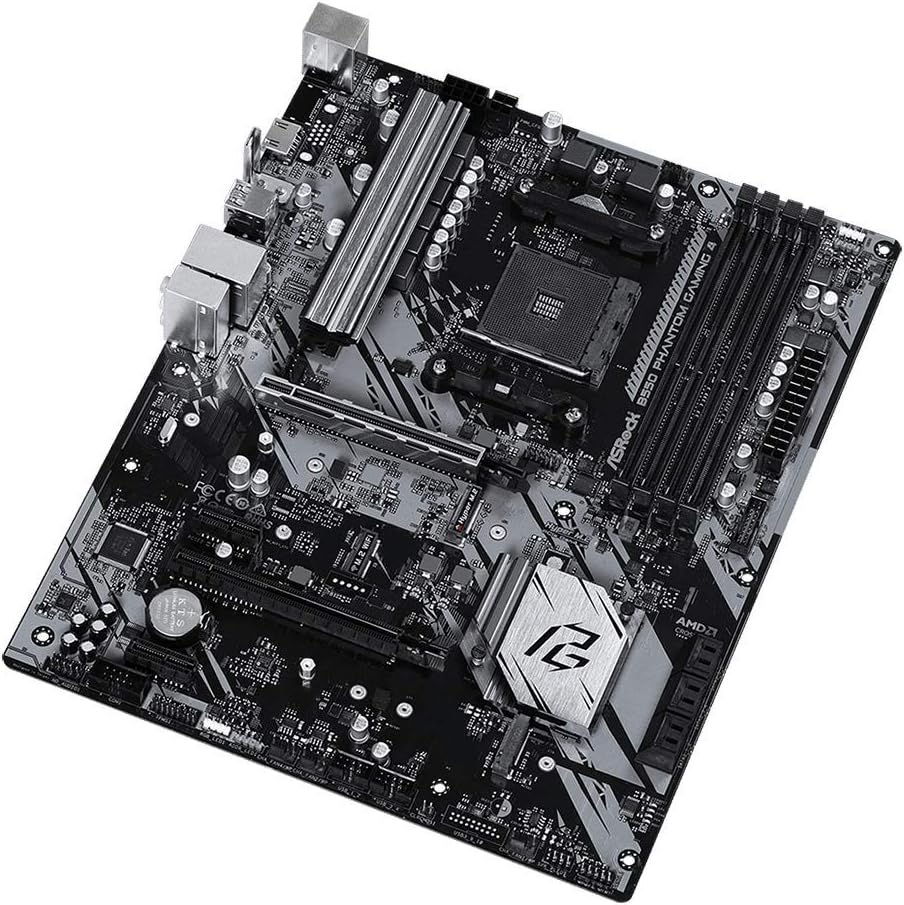 ASRock B550 PHANTOM GAMING 4 AMD Ryzen Motherboard