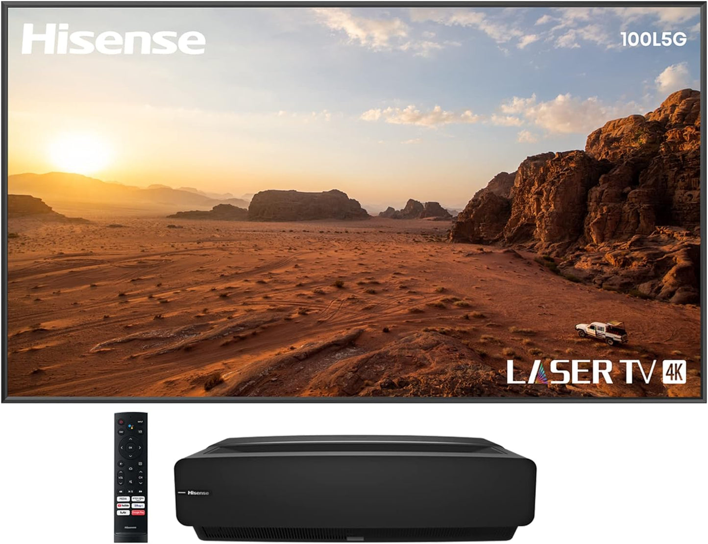 Hisense 100L5G-DLT100B 100" 4K Ultra Short Throw Laser TV