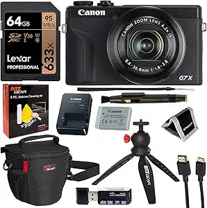 Canon G7X Mark III 4K Camera Vlogger Bundle
