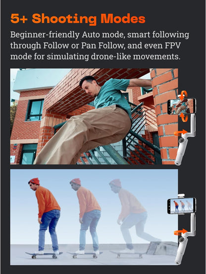 Insta360 CINSABBACW Flow Creator Kit AI Gimbal