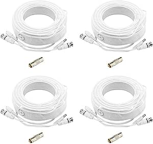 Samsung SEA-C101 200ft Security Camera Cable Set (4-Pack)