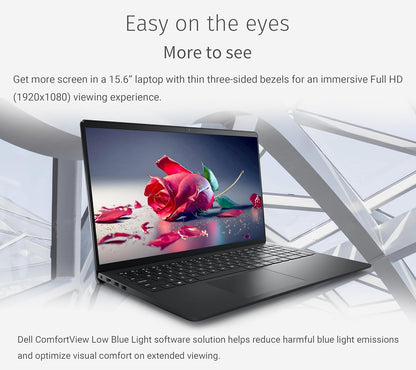 Dell 1115G4 Inspiron 15.6" FHD Laptop with Office