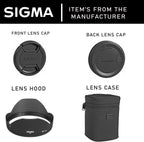 Sigma 583101 17-50mm f/2.8 Canon EF Lens Bundle