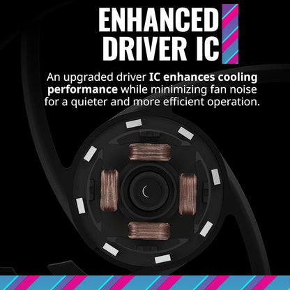 Cooler Master MFL-B2DN-213P2-R2 MasterFan MF120 Halo² ARGB Fan