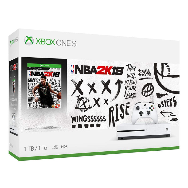 Microsoft Consolas Xbox One S 1TB NBA 2K19 Renewed — main product image